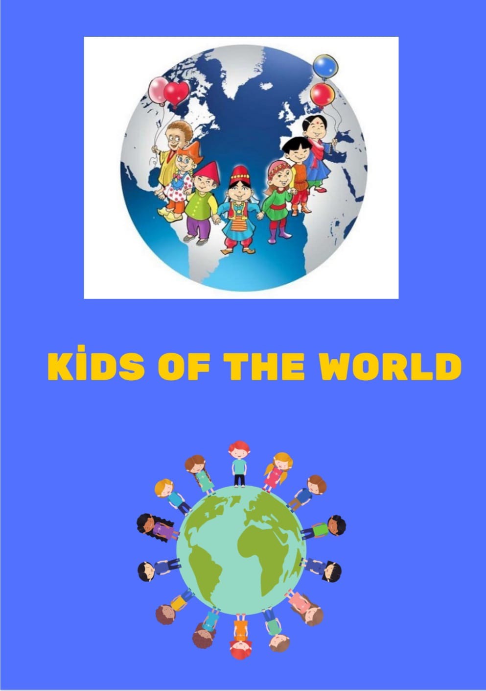 Kıds of The World Project Posters by Şennur KARA - Illustrated by Şennur Kara - Ourboox.com