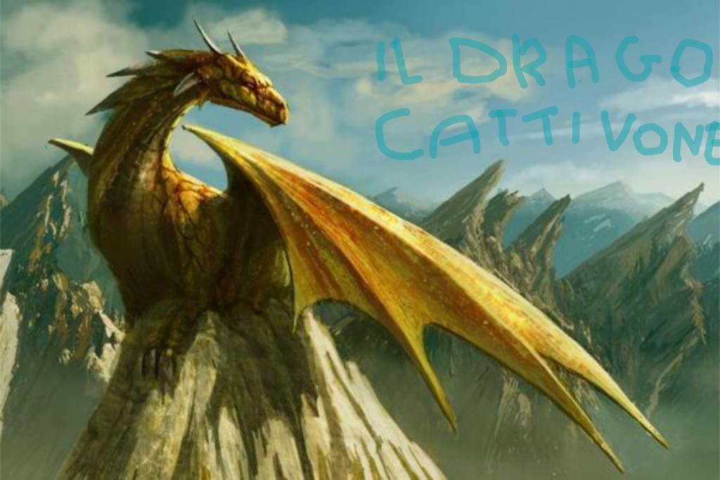 IL DRAGO CATTIVONE by Terza B. - Illustrated by Sofia Thandapani - Ourboox.com
