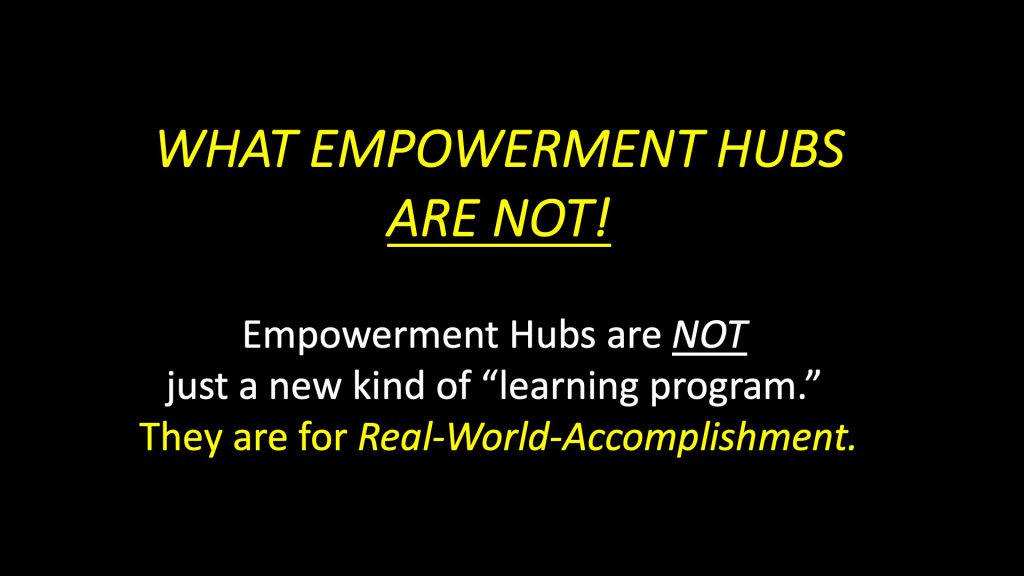 ———— EMPOWERMENT TODAY! ———— CREATING EMPOWERMENT HUBS by Marc Prensky - Ourboox.com