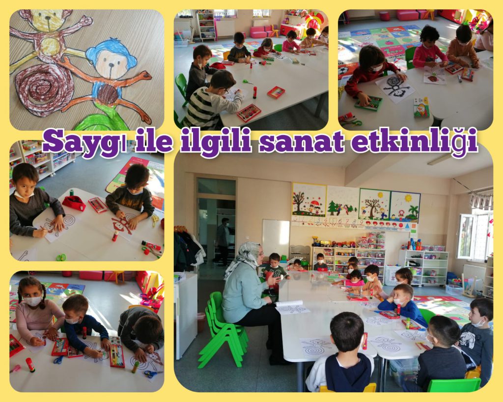 SAYGI DEĞERİ SANAT ETKİNLİKLERİ by Fadime AYDOĞDU - Illustrated by FADİME AYDOĞDU - Ourboox.com