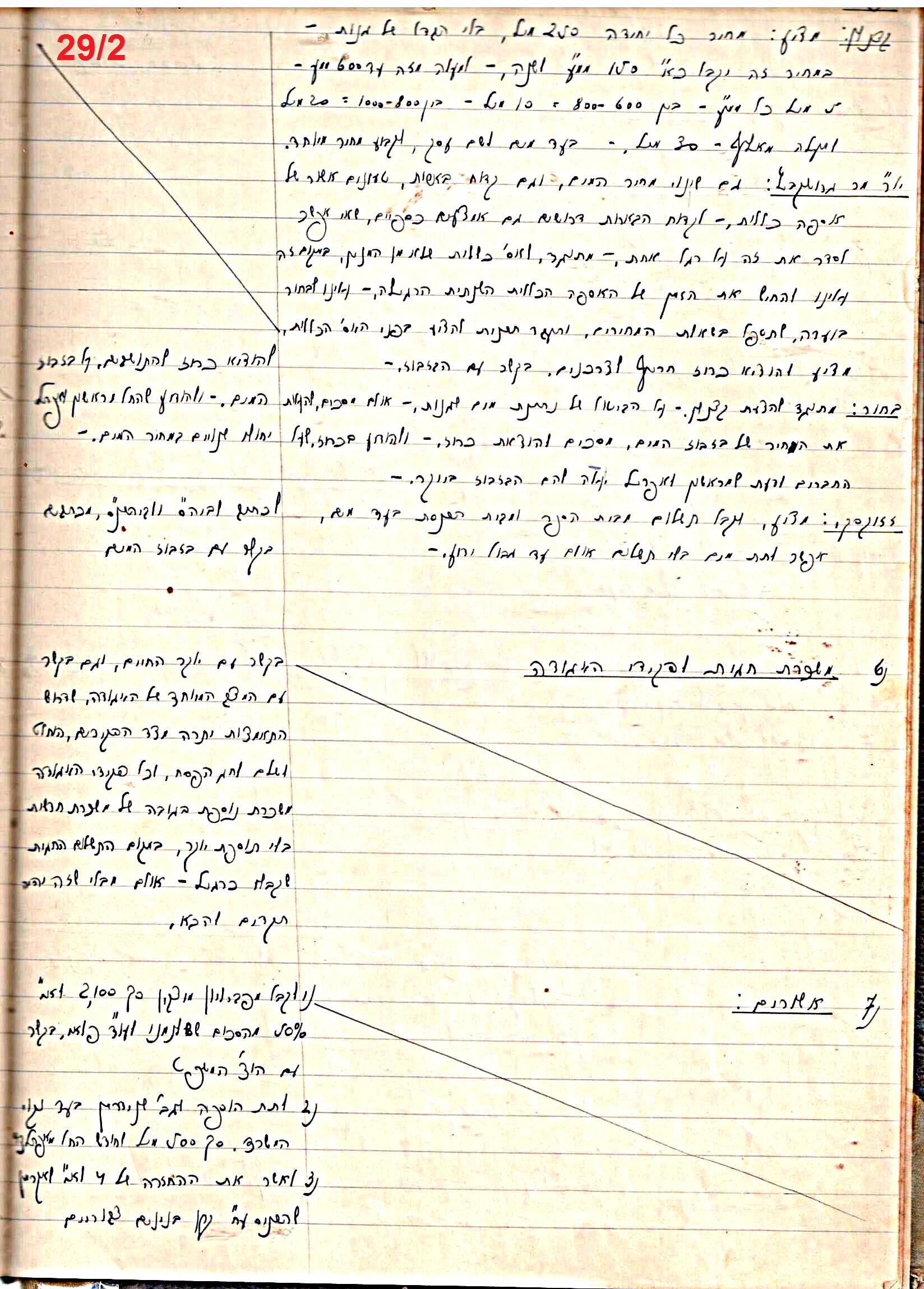 פרוטוקול 47 אגודה שיתופית – מועצה 25.10.54 – 6.2.44 by riki deri - Illustrated by מוזיאון בית גרושקביץ / כרך 47 - Ourboox.com