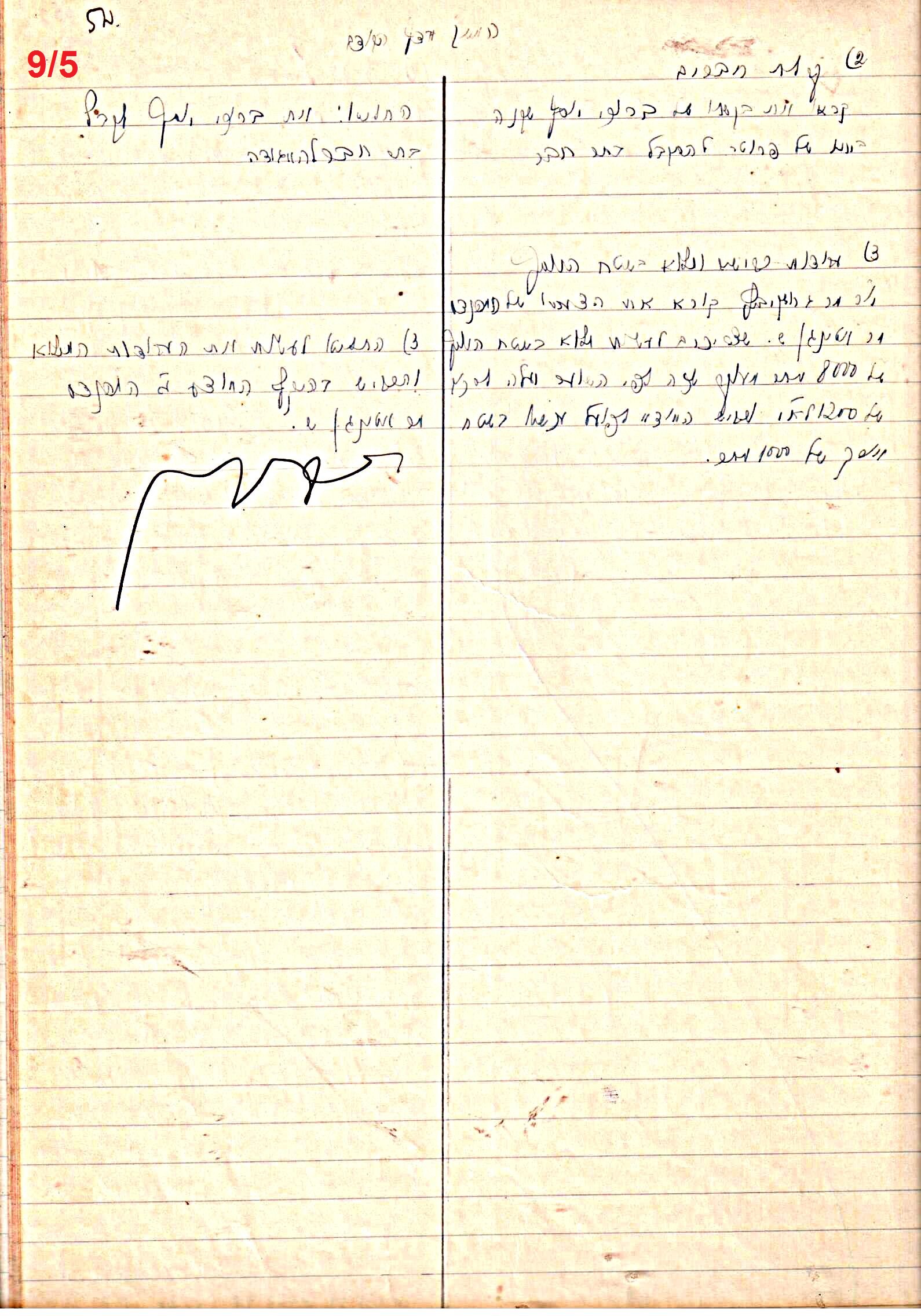 פרוטוקול 47 אגודה שיתופית – מועצה 25.10.54 – 6.2.44 by riki deri - Illustrated by מוזיאון בית גרושקביץ / כרך 47 - Ourboox.com