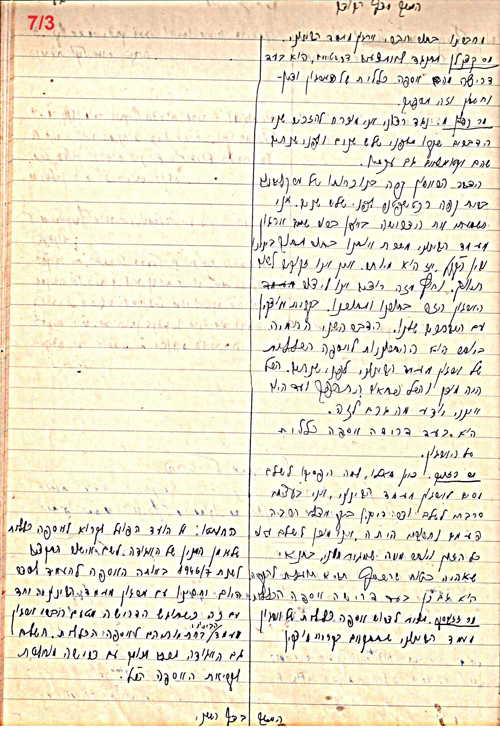 פרוטוקול 47 אגודה שיתופית – מועצה 25.10.54 – 6.2.44 by riki deri - Illustrated by מוזיאון בית גרושקביץ / כרך 47 - Ourboox.com