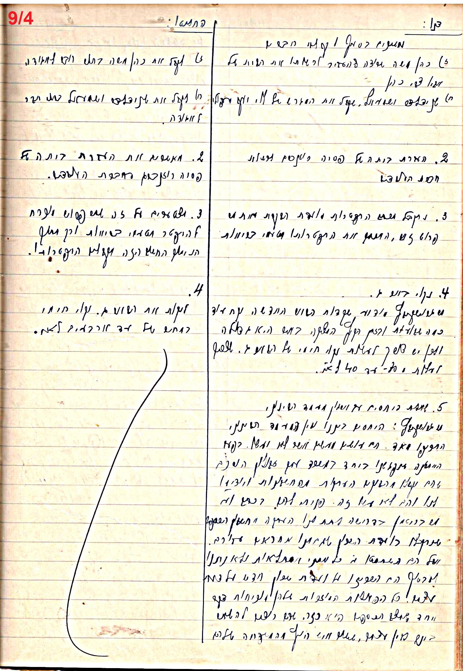 פרוטוקול 47 אגודה שיתופית – מועצה 25.10.54 – 6.2.44 by riki deri - Illustrated by מוזיאון בית גרושקביץ / כרך 47 - Ourboox.com