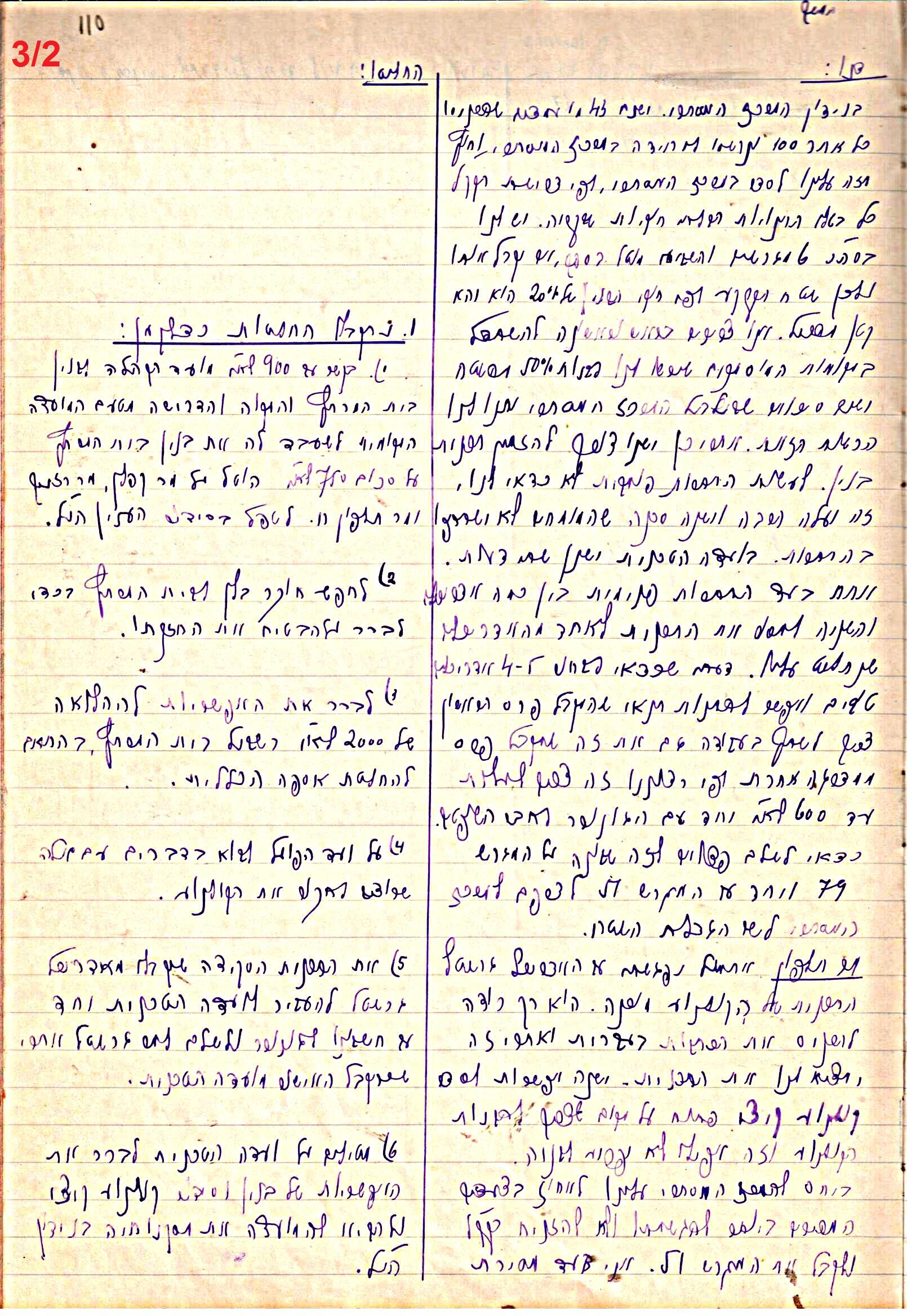 פרוטוקול 47 אגודה שיתופית – מועצה 25.10.54 – 6.2.44 by riki deri - Illustrated by מוזיאון בית גרושקביץ / כרך 47 - Ourboox.com