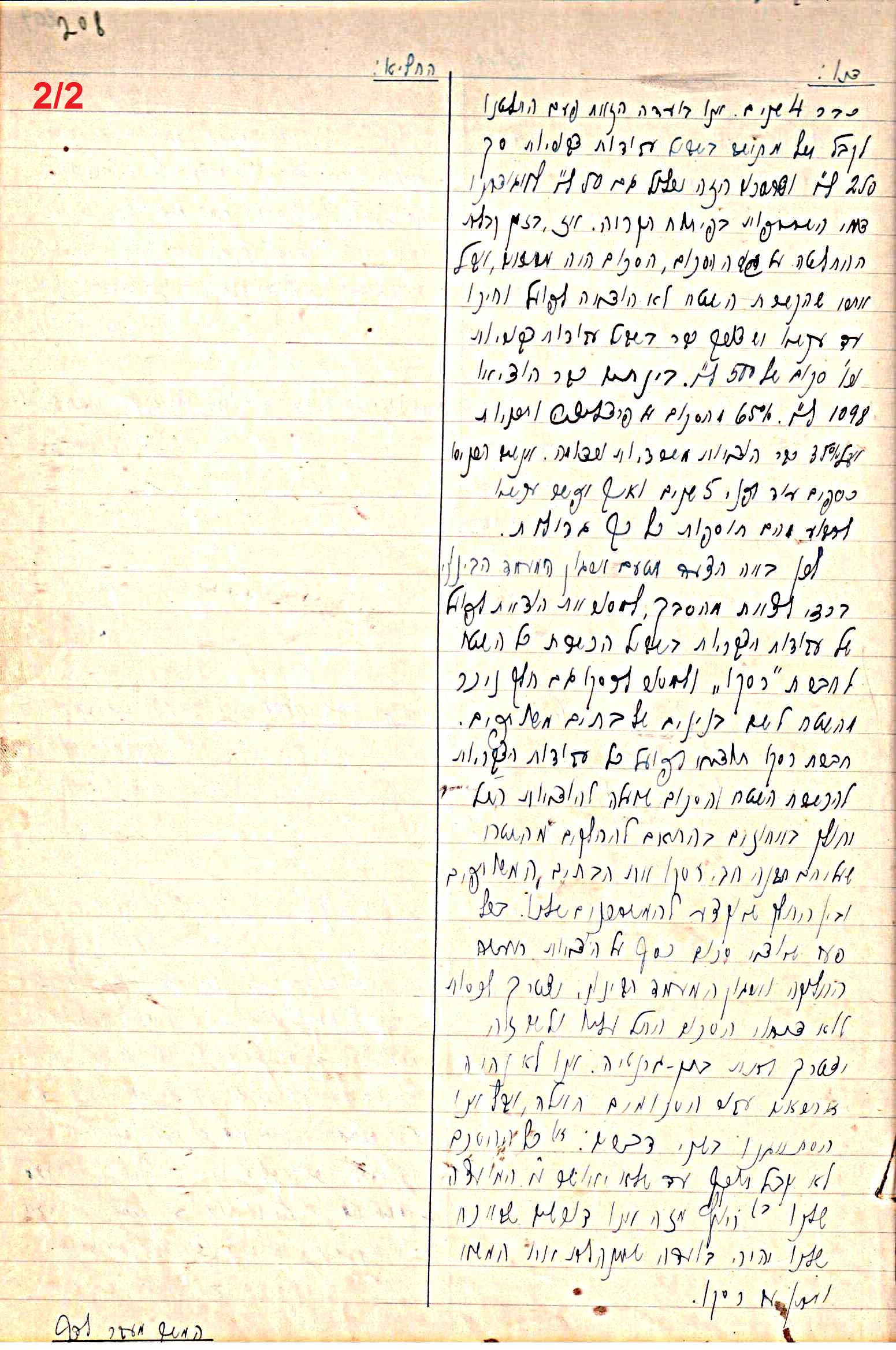 פרוטוקול 47 אגודה שיתופית – מועצה 25.10.54 – 6.2.44 by riki deri - Illustrated by מוזיאון בית גרושקביץ / כרך 47 - Ourboox.com