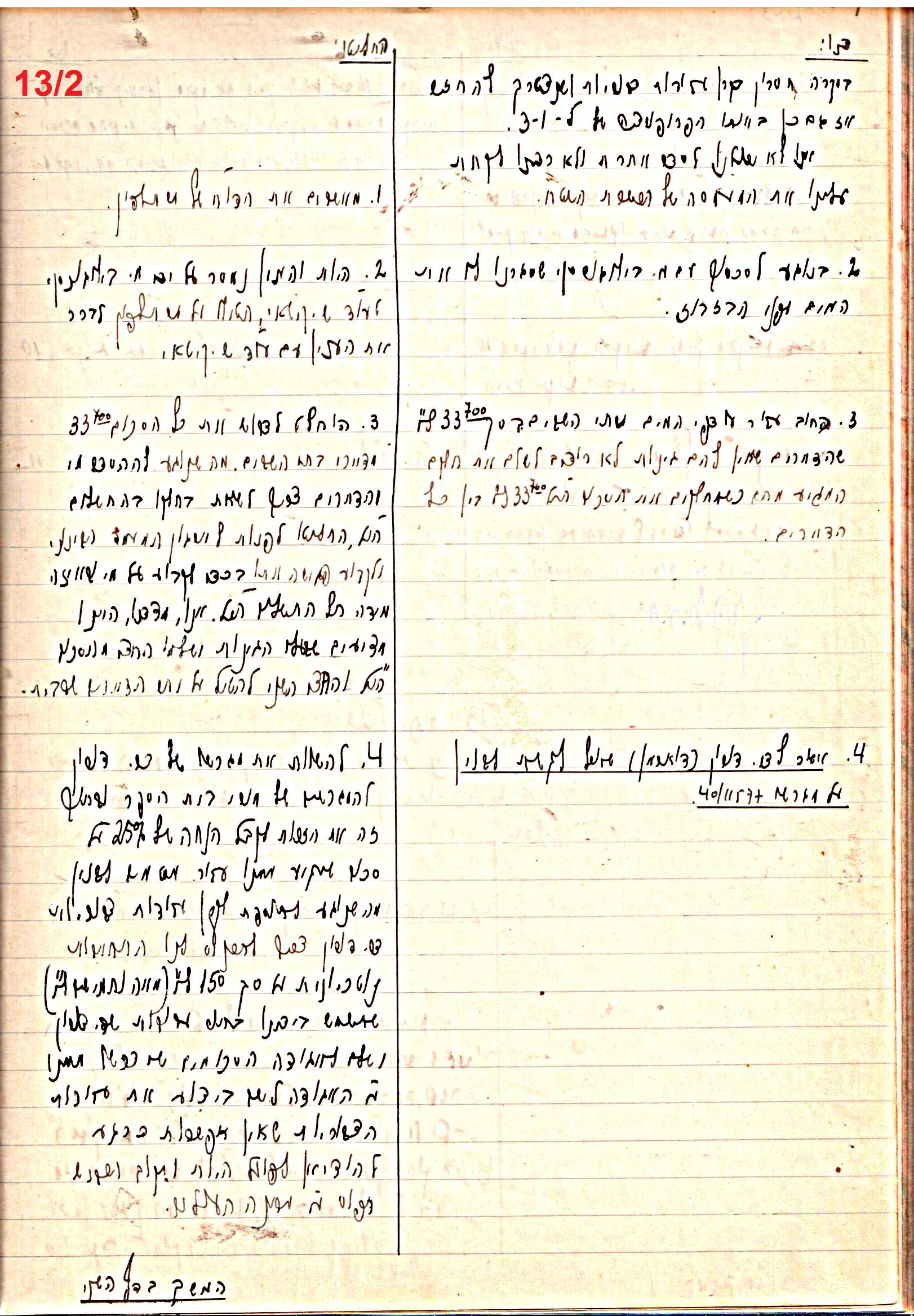 פרוטוקול 47 אגודה שיתופית – מועצה 25.10.54 – 6.2.44 by riki deri - Illustrated by מוזיאון בית גרושקביץ / כרך 47 - Ourboox.com