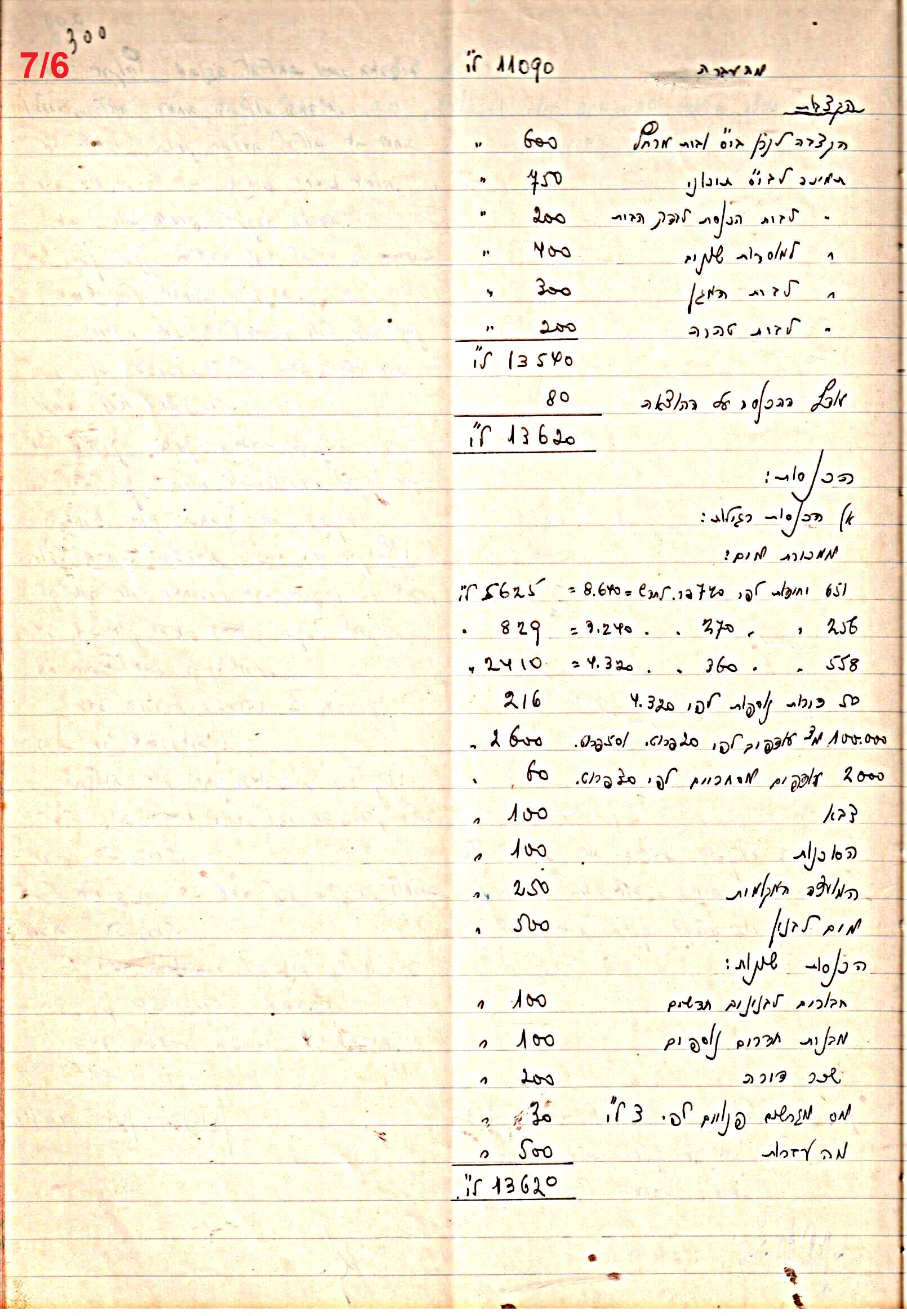 פרוטוקול 47 אגודה שיתופית – מועצה 25.10.54 – 6.2.44 by riki deri - Illustrated by מוזיאון בית גרושקביץ / כרך 47 - Ourboox.com