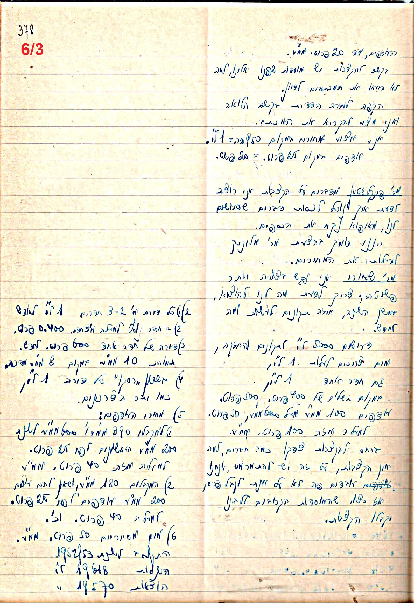 פרוטוקול 47 אגודה שיתופית – מועצה 25.10.54 – 6.2.44 by riki deri - Illustrated by מוזיאון בית גרושקביץ / כרך 47 - Ourboox.com