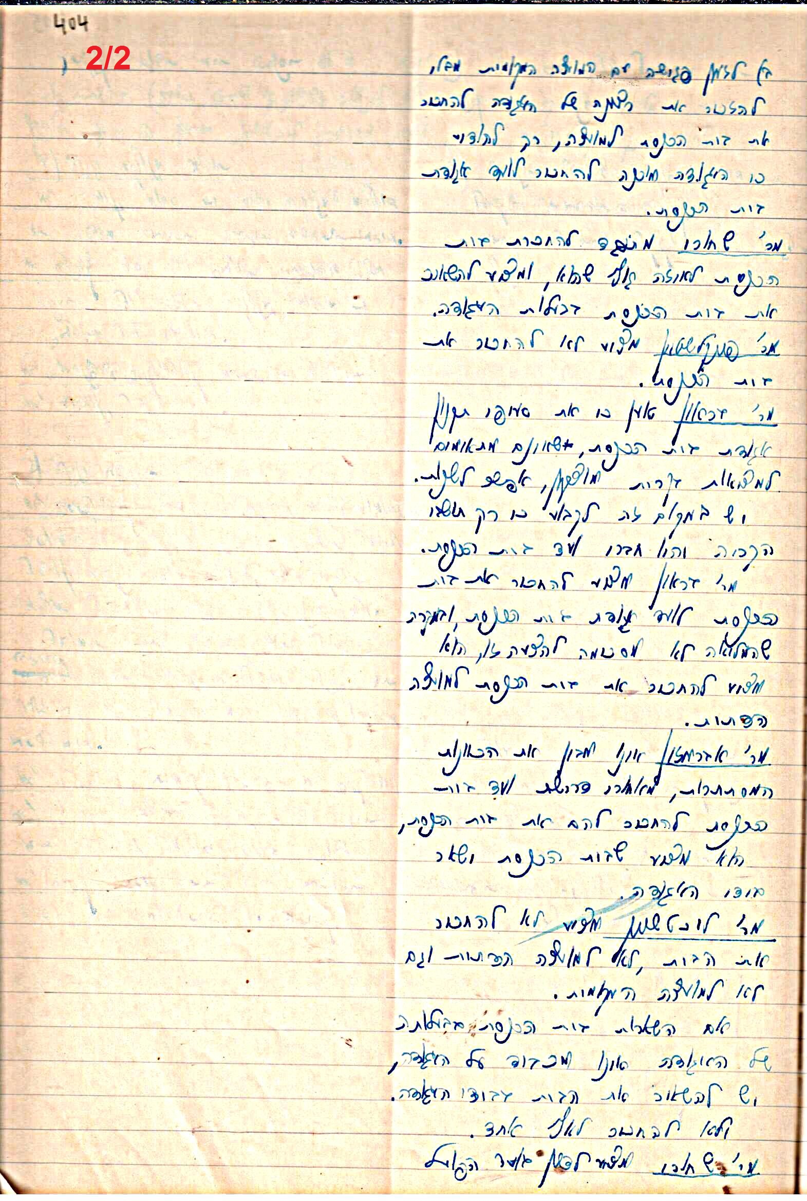 פרוטוקול 47 אגודה שיתופית – מועצה 25.10.54 – 6.2.44 by riki deri - Illustrated by מוזיאון בית גרושקביץ / כרך 47 - Ourboox.com