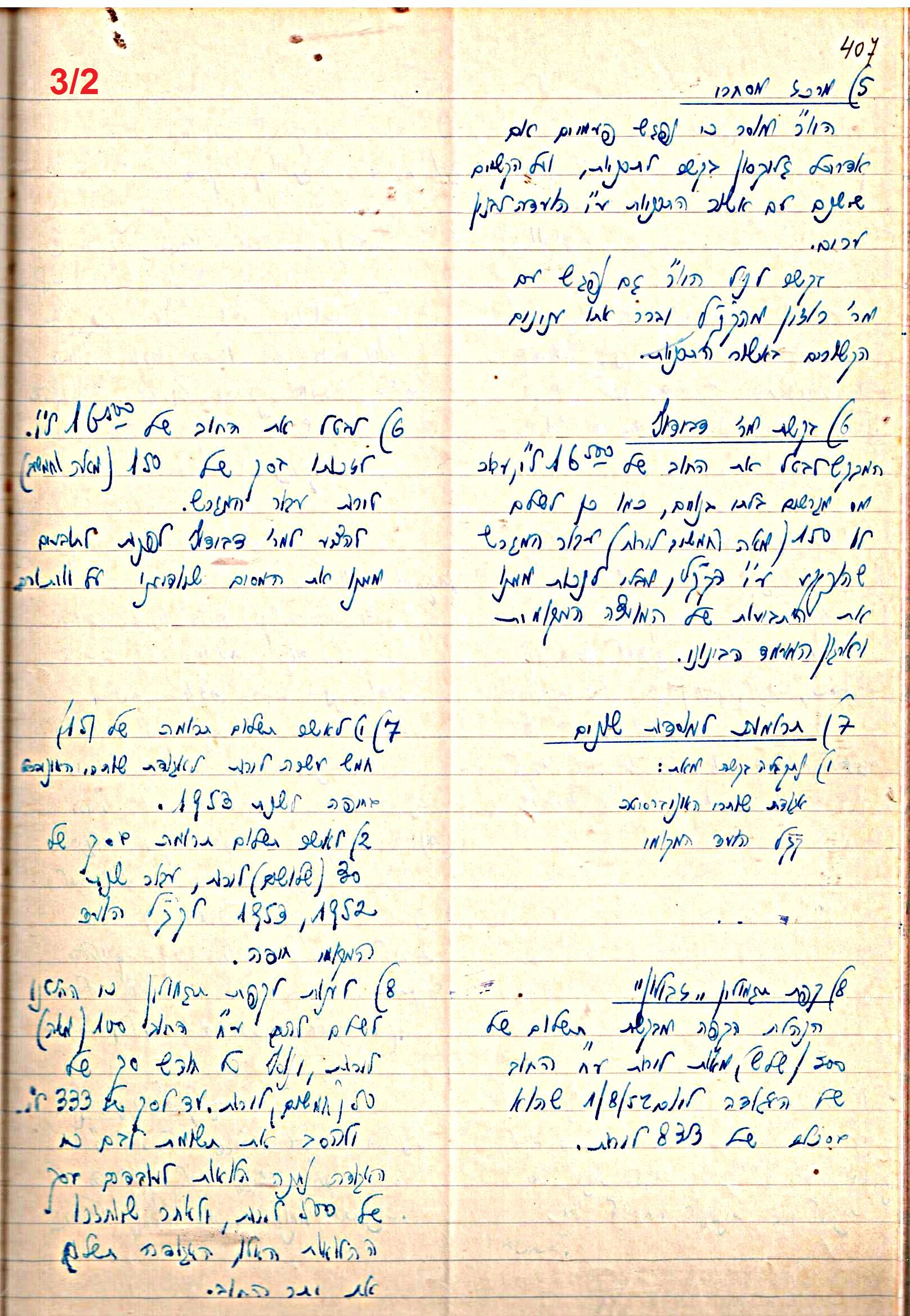 פרוטוקול 47 אגודה שיתופית – מועצה 25.10.54 – 6.2.44 by riki deri - Illustrated by מוזיאון בית גרושקביץ / כרך 47 - Ourboox.com