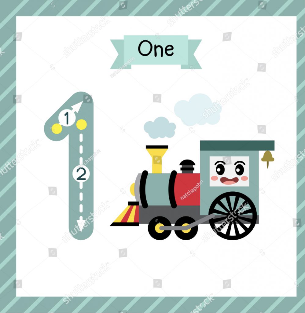 تعليم الارقام 10-1 للاطفال by zainab - Illustrated by zainab abu kaf - Ourboox.com