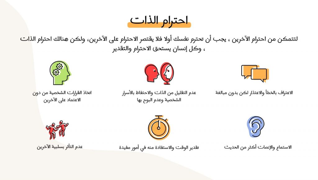 قيمة الإحترام by فاطمة محمد حسين - Ourboox.com
