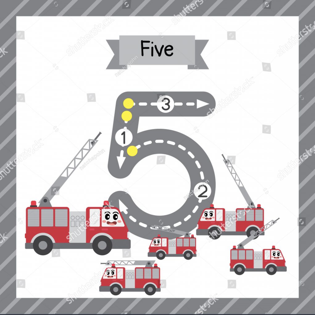 تعليم الارقام 10-1 للاطفال by zainab - Illustrated by zainab abu kaf - Ourboox.com