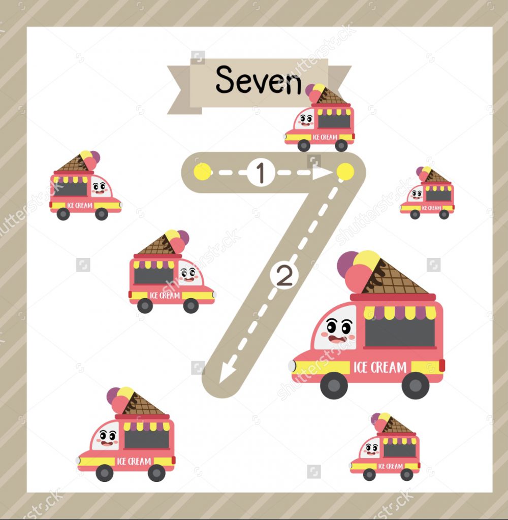 تعليم الارقام 10-1 للاطفال by zainab - Illustrated by zainab abu kaf - Ourboox.com