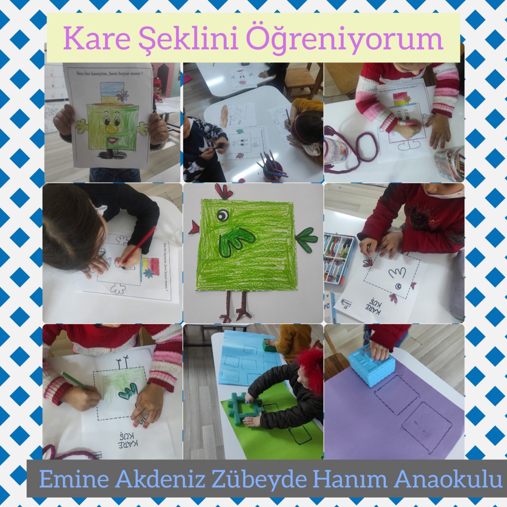 ŞEKİLLERİ ÖĞRENİYORUM by Hidayet T - Illustrated by Hidayet TÜRKAN - Ourboox.com