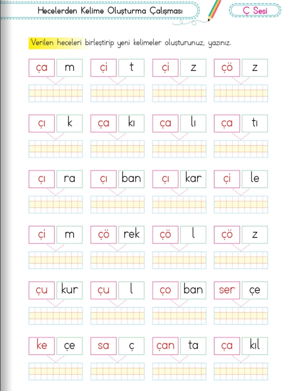 ‘Ç’ SESINI TANIYORUM by Çağla Hançer - Ourboox.com