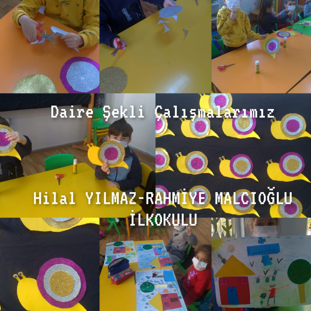 ŞEKİLLERİ ÖĞRENİYORUM by Hidayet T - Illustrated by Hidayet TÜRKAN - Ourboox.com