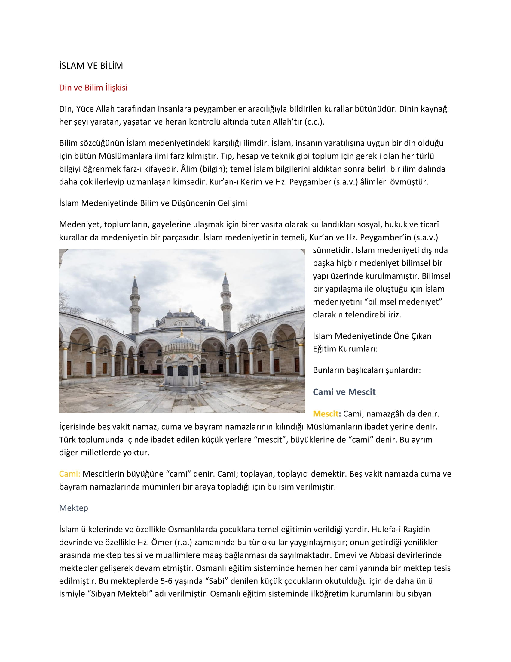 İSLAM VE BİLİM by Volkan Veli Karslı - Ourboox.com