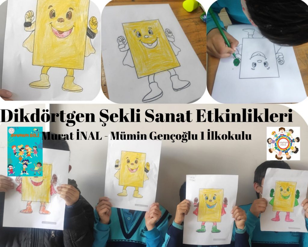 ŞEKİLLERİ ÖĞRENİYORUM by Hidayet T - Illustrated by Hidayet TÜRKAN - Ourboox.com