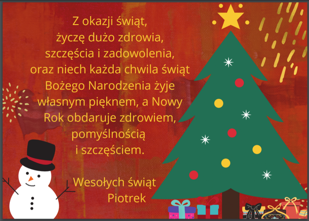Wesołych Świąt by Urszula Bąk - Ourboox.com