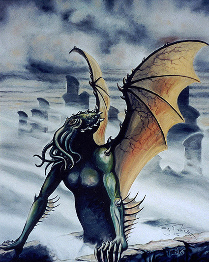 Мифология Ктулху by Mary Knyazeva - Illustrated by Князева Мария - Ourboox.com