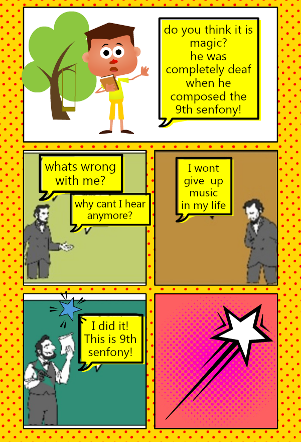 The Great Composer Beethoven by Elif Güngör - Illustrated by Project Team - Ourboox.com