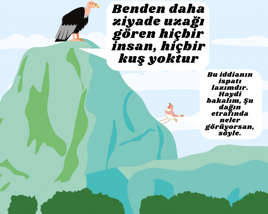 AKBABA İLE ÇAYLAK by YUNUS EMRE - MEVLANA - SADİ ŞİRAZİ - Illustrated by SADİ ŞİRAZİ - Ourboox.com