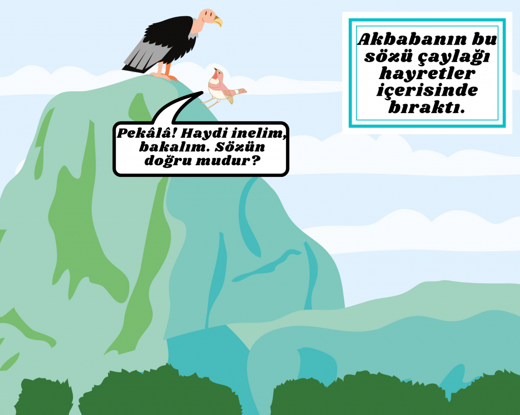 AKBABA İLE ÇAYLAK by YUNUS EMRE - MEVLANA - SADİ ŞİRAZİ - Illustrated by SADİ ŞİRAZİ - Ourboox.com