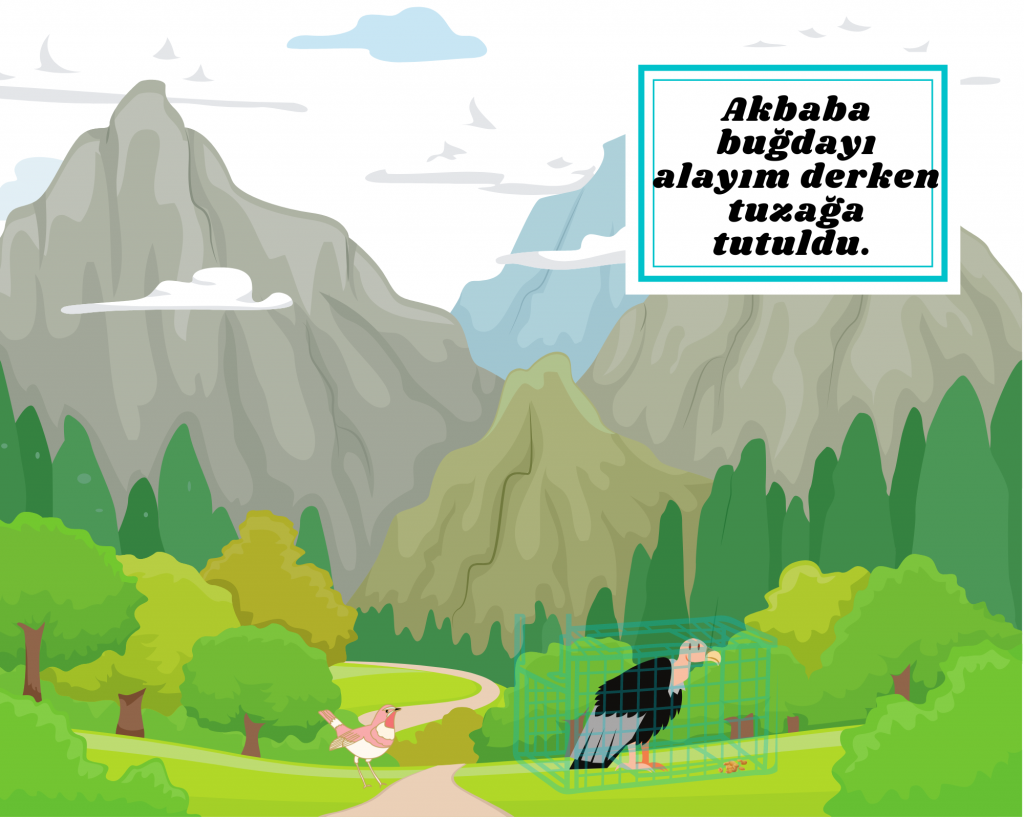 AKBABA İLE ÇAYLAK by YUNUS EMRE - MEVLANA - SADİ ŞİRAZİ - Illustrated by SADİ ŞİRAZİ - Ourboox.com