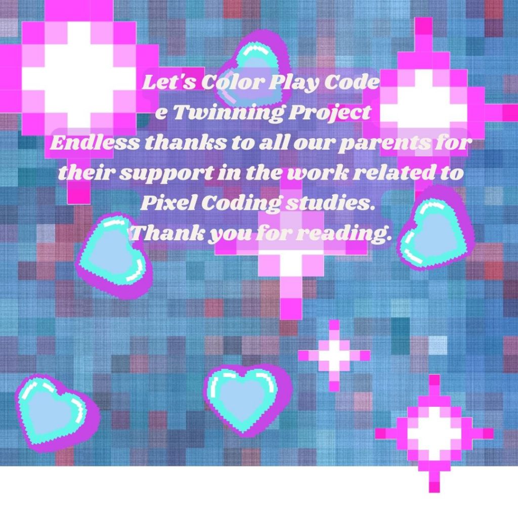 Let’s Color Play Code e Twinning Project – Code Week Certificates for Pixel Coding Studies by sukran  - Illustrated by Şükran Yenigelen - Ourboox.com