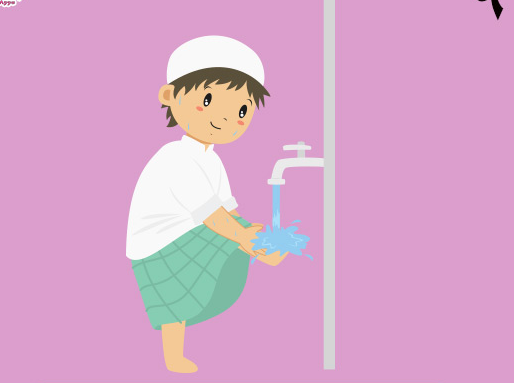 نتعلم خطوات الوضوء by moris - Illustrated by موريس ابو مخ - Ourboox.com