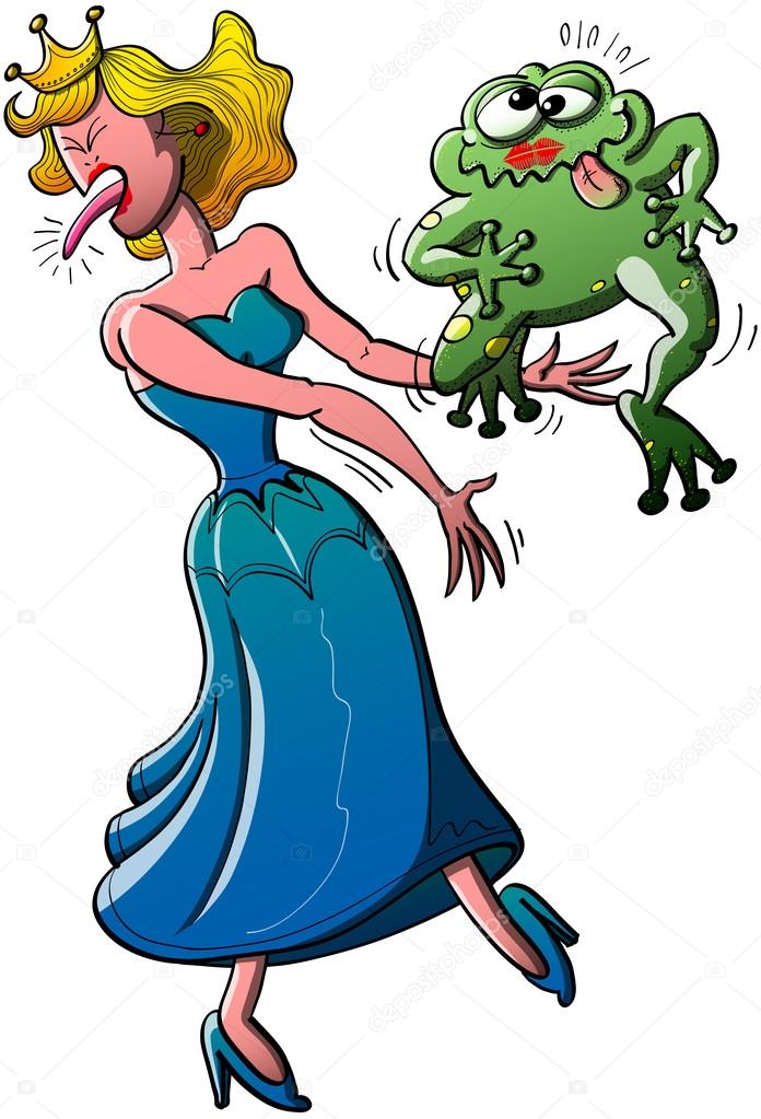 The princess and the predator frog by Rotem - Illustrated by rotem hayun - Ourboox.com