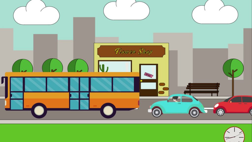 الحذر على الطرق by maiara - Illustrated by فداء يونس، الاء نعيرات، مياره حبيب، الاء ابو ياسين - Ourboox.com