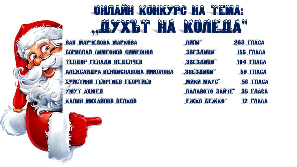 Духът на Коледа by Детска градина "Нарцис" - Ourboox.com