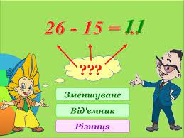 Віднімання натуральних чисел by Pridatok Svіtlana - Ourboox.com