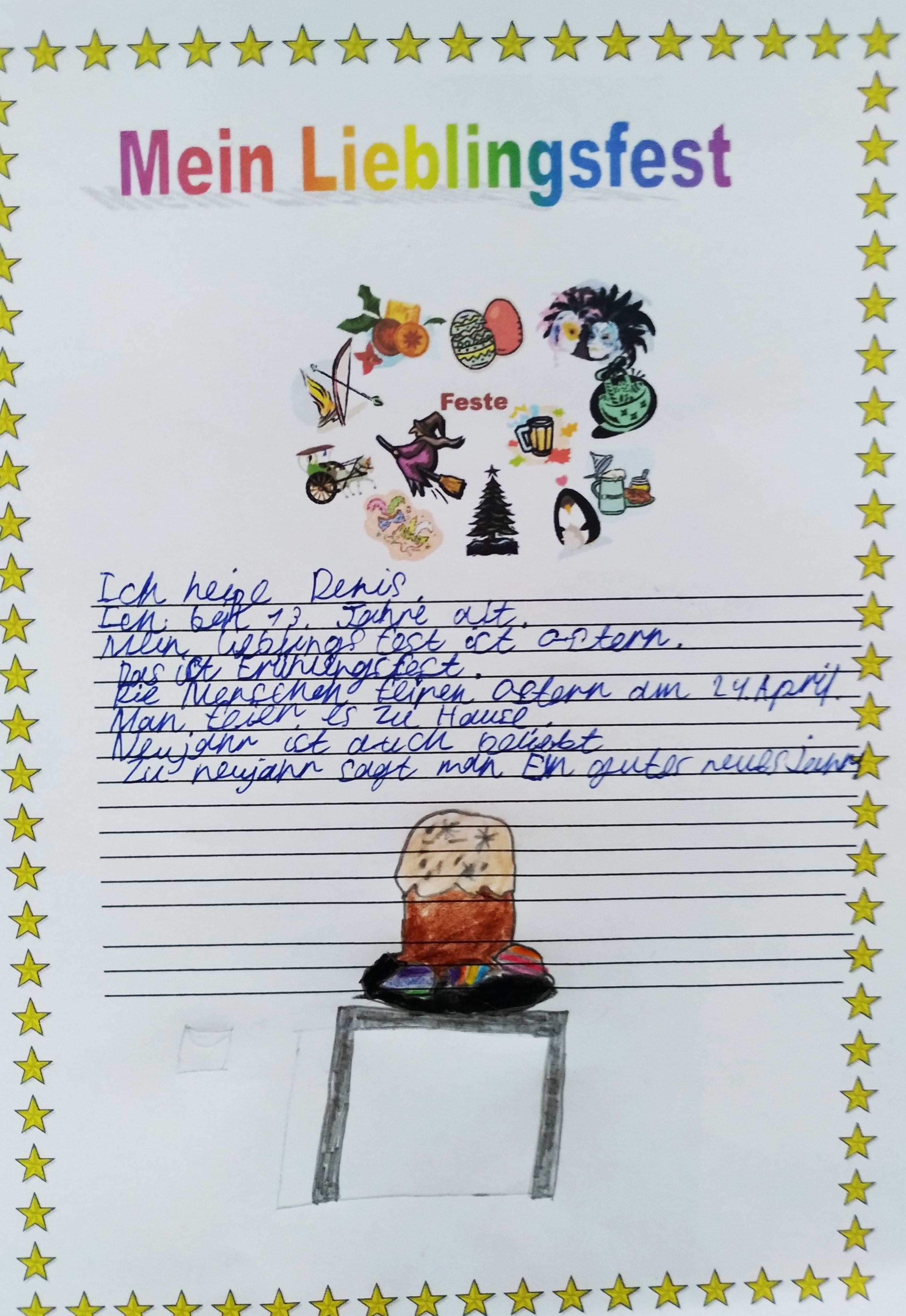 Mein Lieblingsfest by Mariia - Illustrated by Borovkova Mariia - Ourboox.com