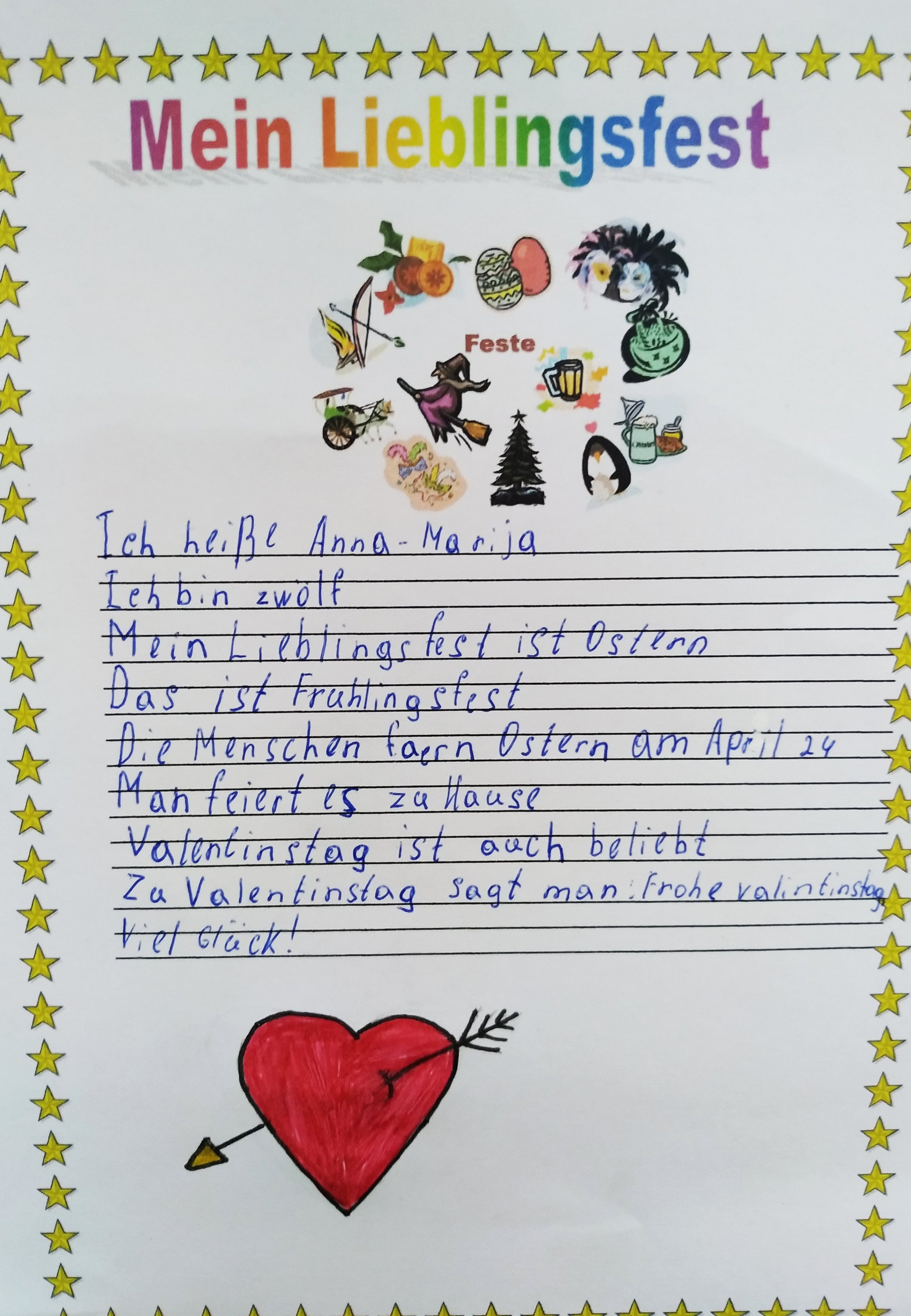 Mein Lieblingsfest by Mariia - Illustrated by Borovkova Mariia - Ourboox.com